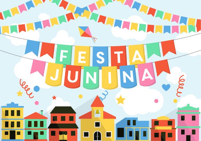 Vetor festa junina