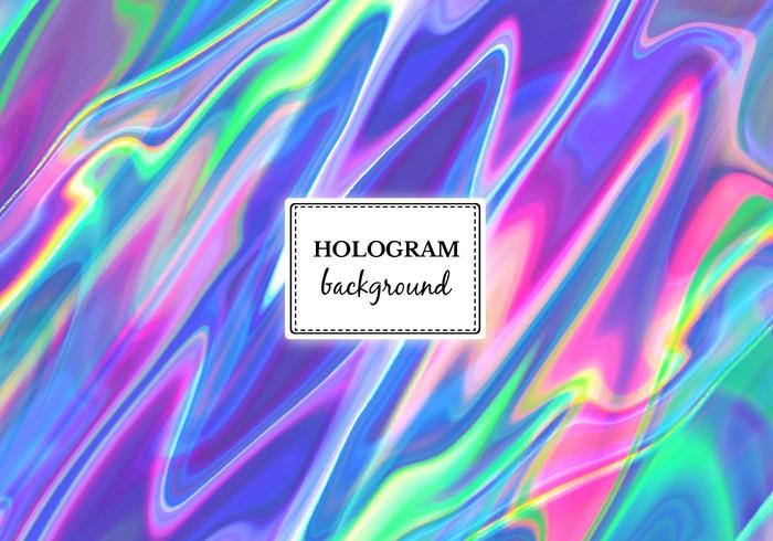 Vetor de holograma de mármore brilhante de vetor livre