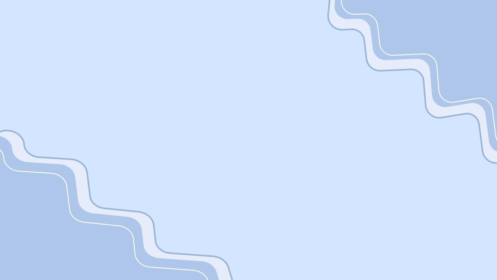 ilustração de papel de parede minimalista abstrato azul pastel bonito estético, perfeito para papel de parede, pano de fundo, cartão postal, plano de fundo e banner vetor