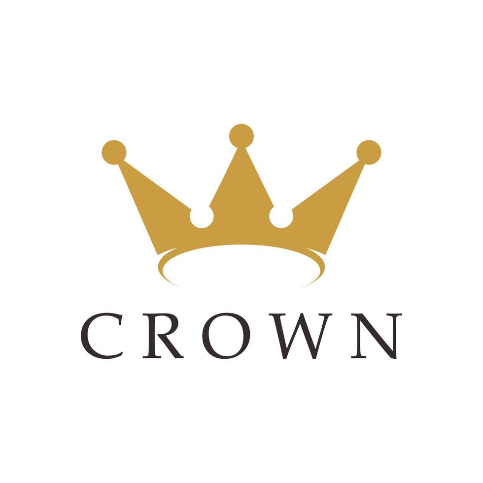 vetor do logotipo da coroa