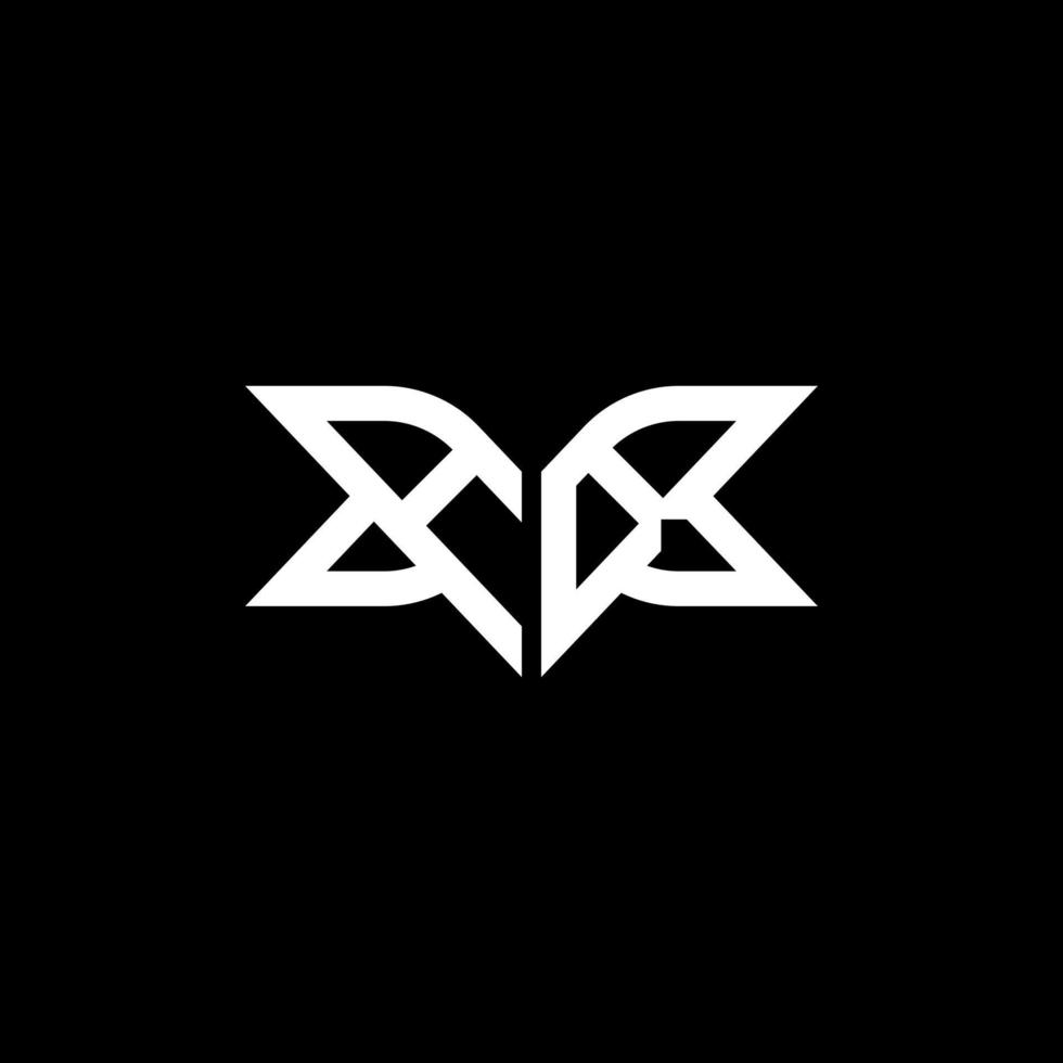 design criativo de logotipo de letra ab com gráfico vetorial, logotipo simples e moderno ab. vetor