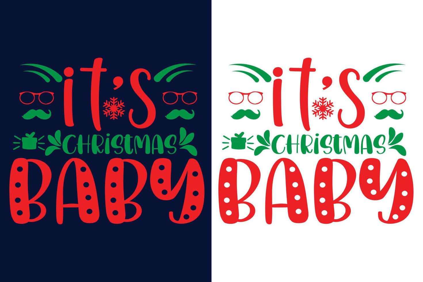 design de camiseta svg de natal vetor