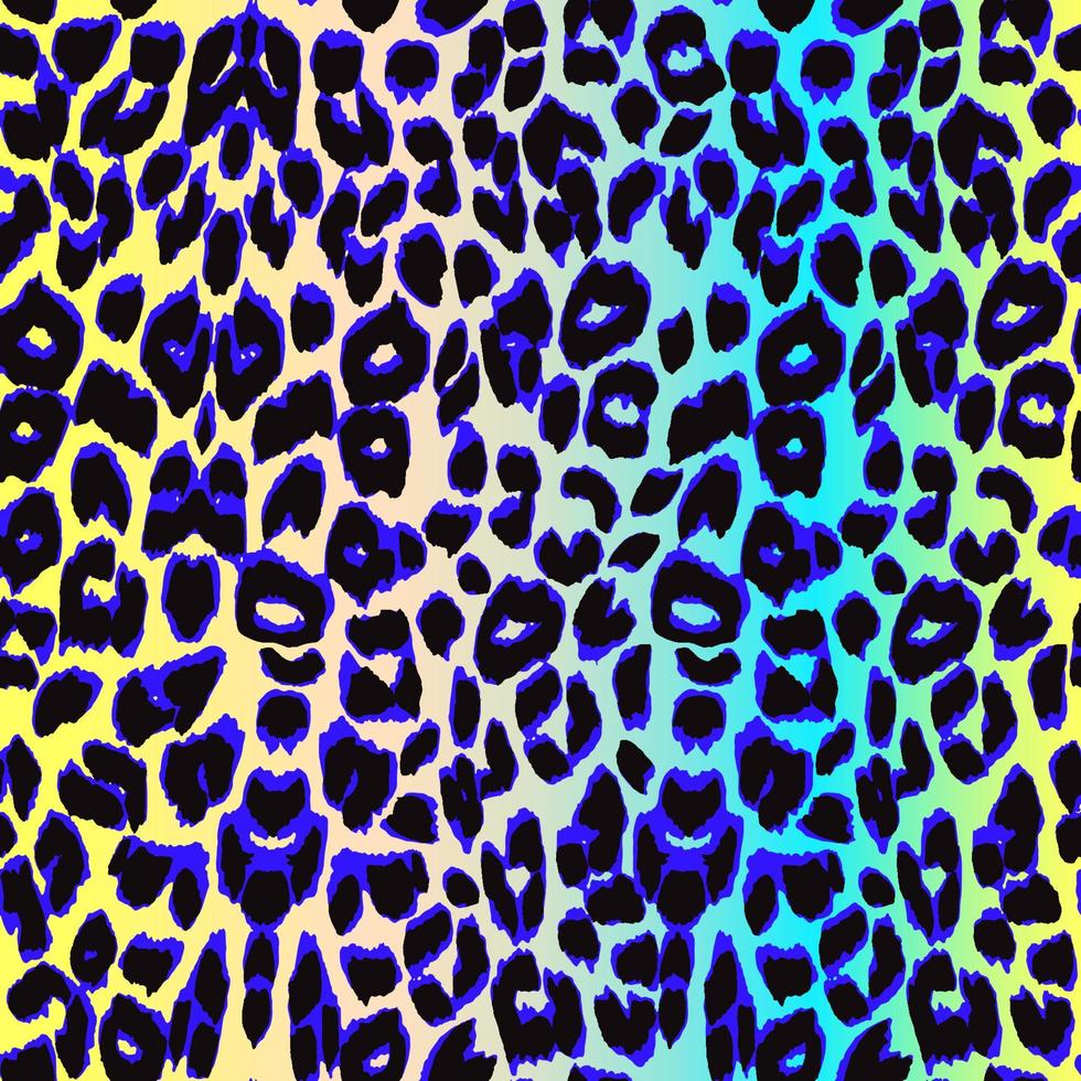 fundo de leopardo. padrão sem emenda. Estampa de animal. vetor