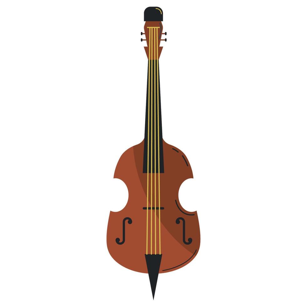 instrumento musical violino vetor