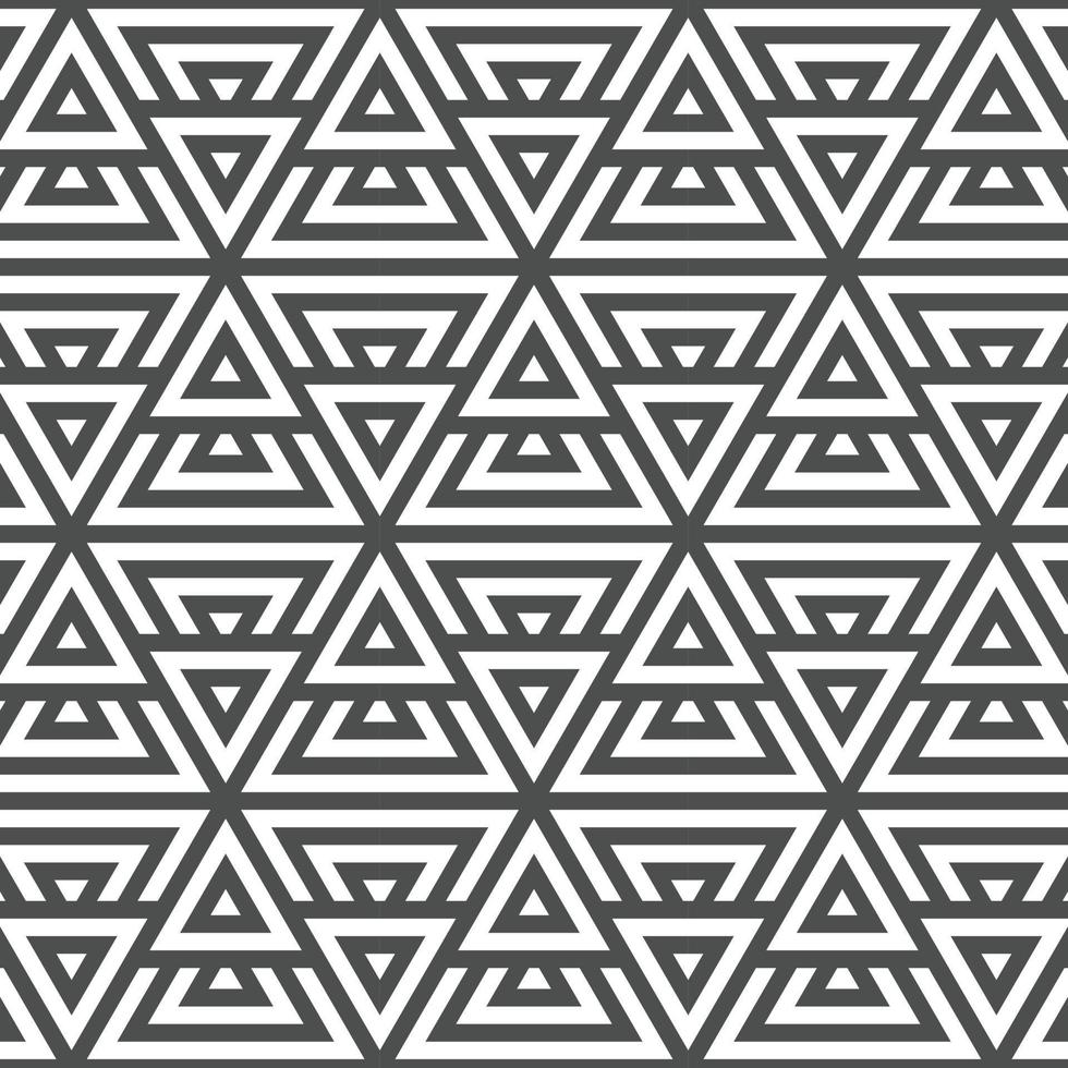 padrão de linhas de forma geométrica sem costura abstrata vetor