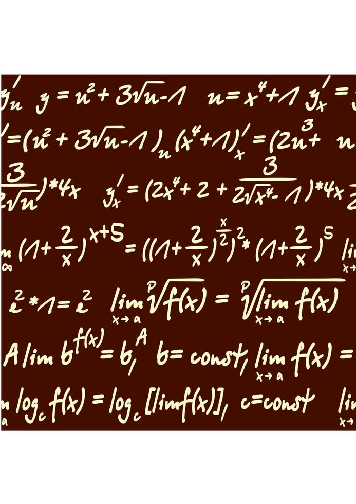 padrão perfeito de ciência matemática vetor