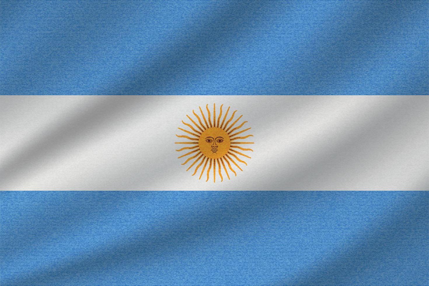 bandeira nacional da argentina vetor