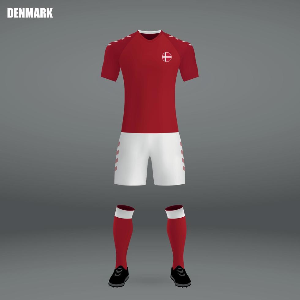 uniforme de futebol 2018 vetor