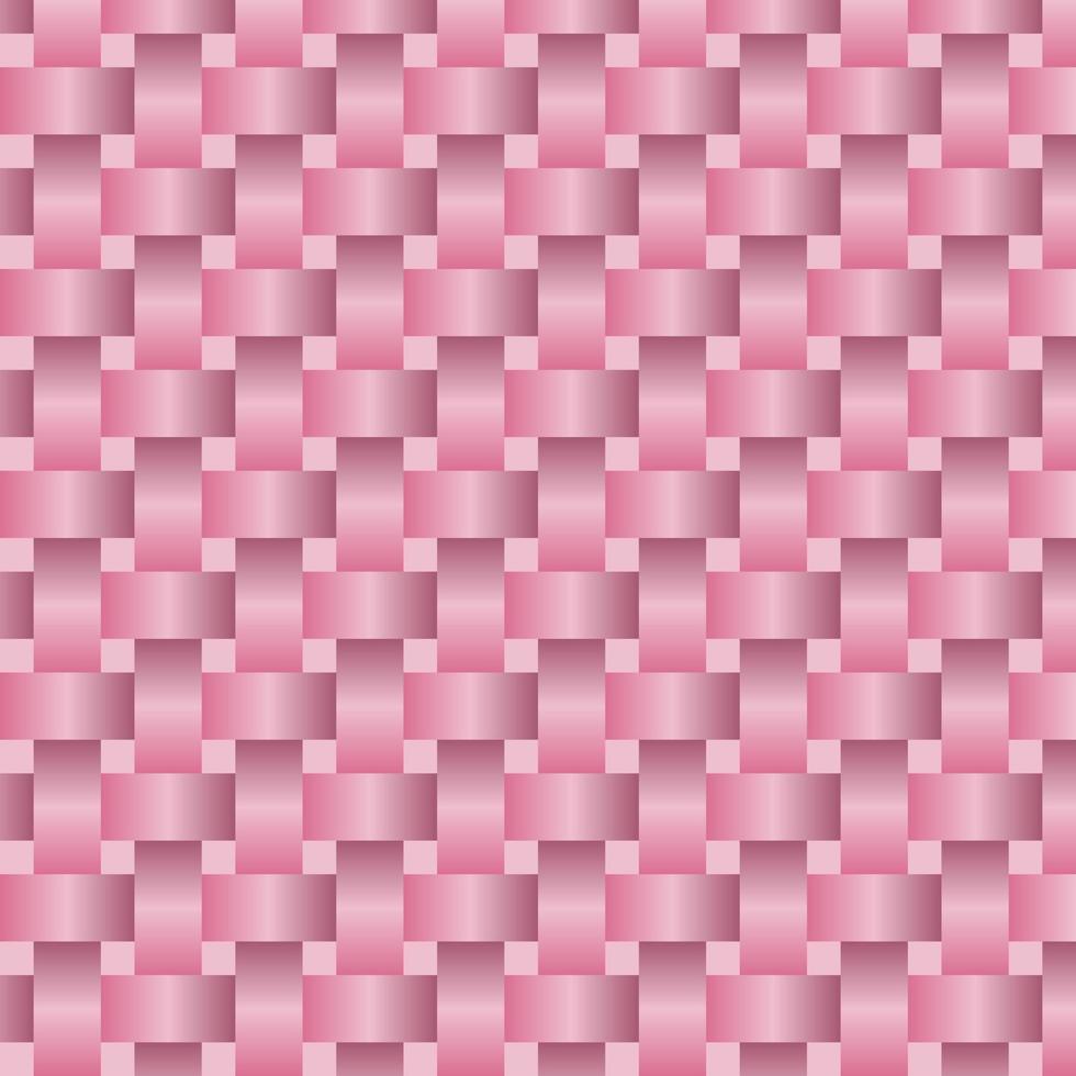 padrão 3d geométrico rosa. abstrato. vetor