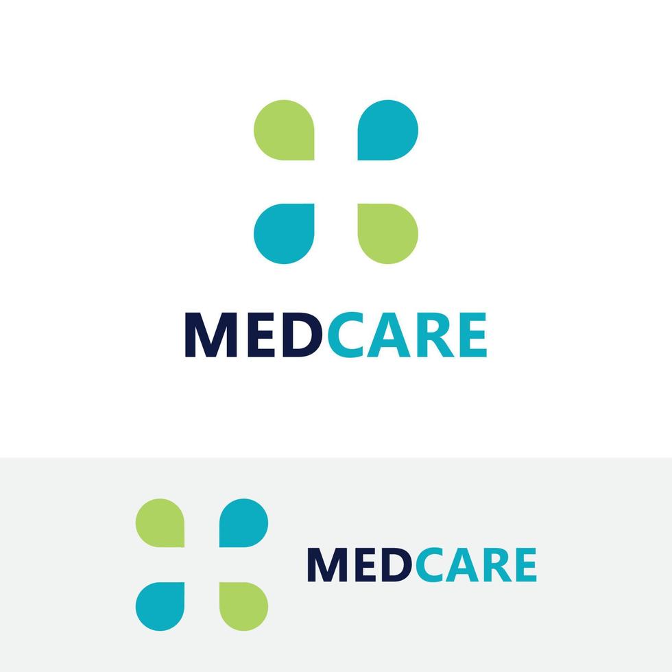 vetor de logotipo de cuidados de saúde