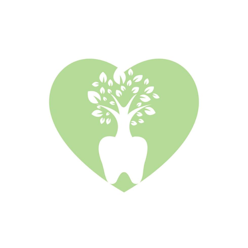 modelo de design de logotipo de vetor de árvore dental. modelo de logotipo de vetor dentrees.