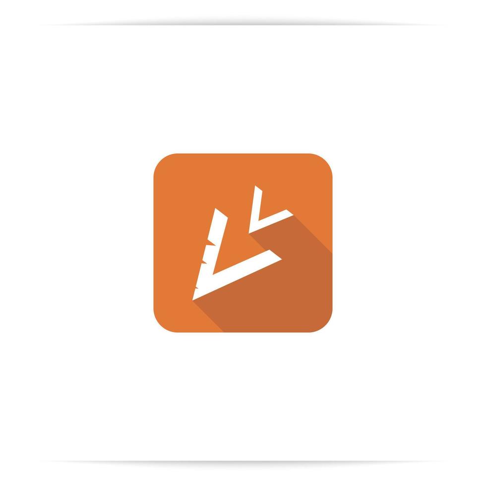 vetor de cenoura ícone de design de logotipo
