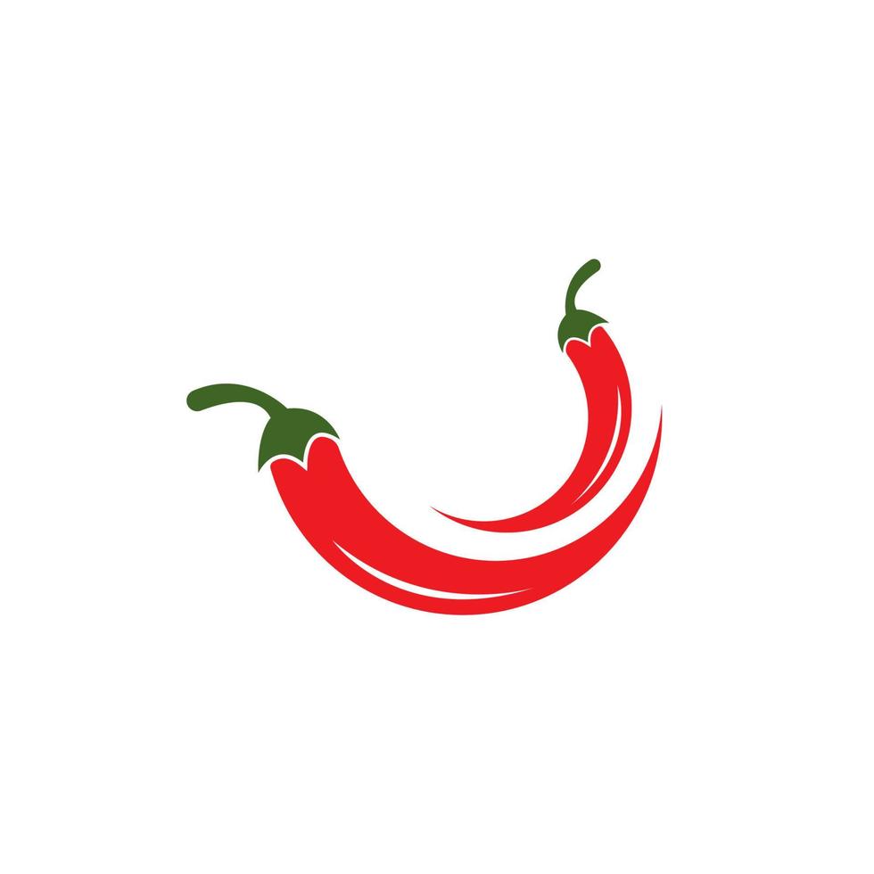 ícone de pimenta vermelha vetor