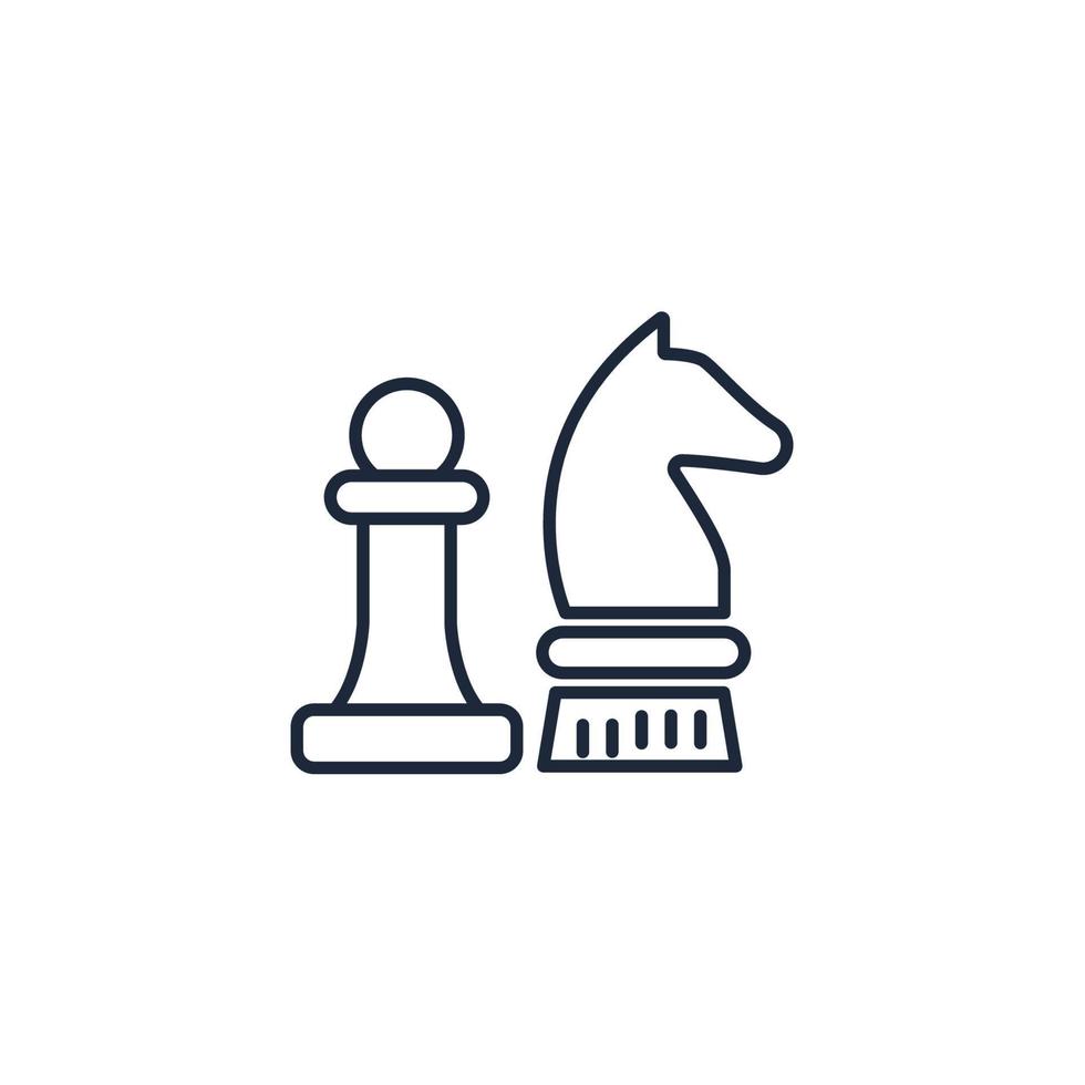 Elementos do vetor de xadrez