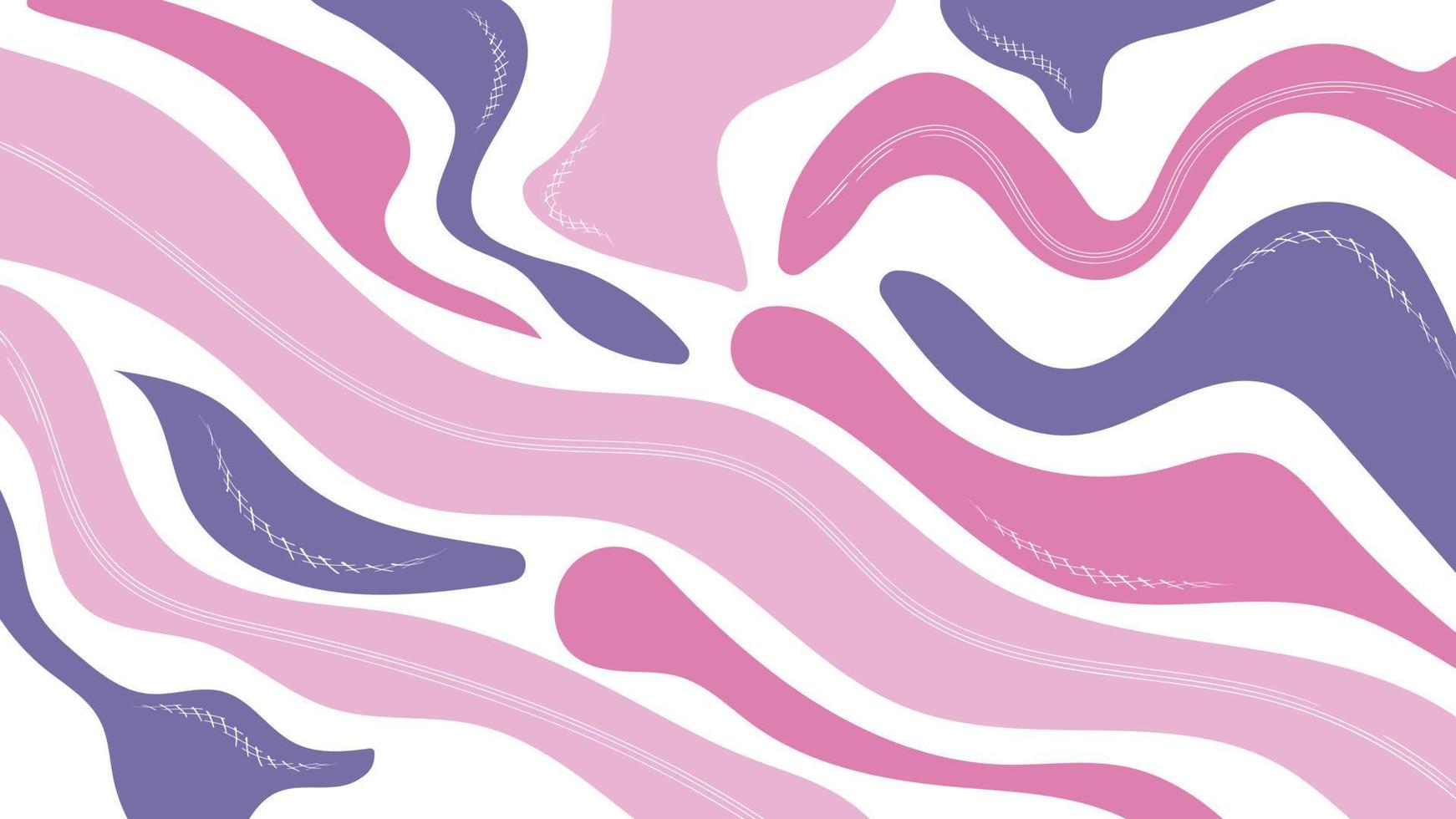 modelo de banner horizontal para mídias sociais, páginas da web. layout editável para blogs, vendas e promoção. figuras coloridas modernas para aplicativos web e móveis em tons de roxo e rosa. vetor