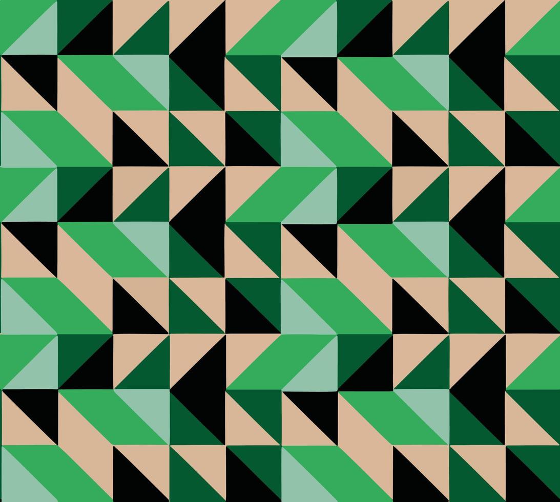 fundo poligonal verde claro. uma amostra com formas poligonais. padrão triangular para o seu design de negócios. ilustração vetorial vetor