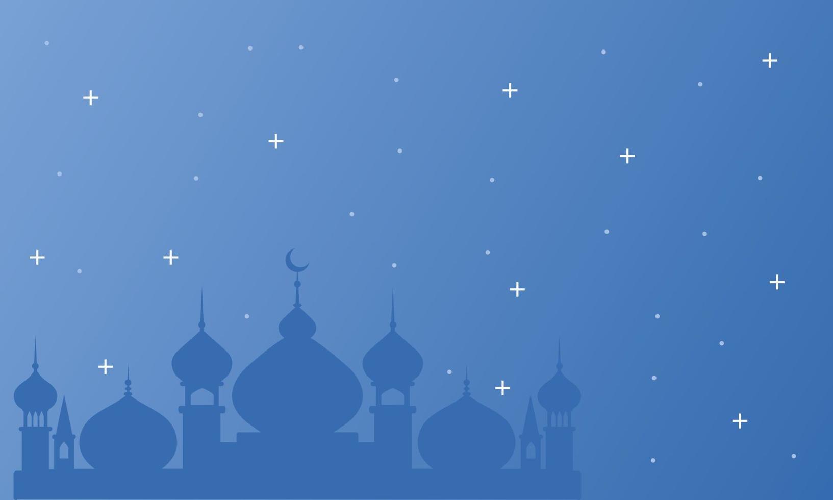 lindo fundo de banner feliz ramadã mubarak vetor