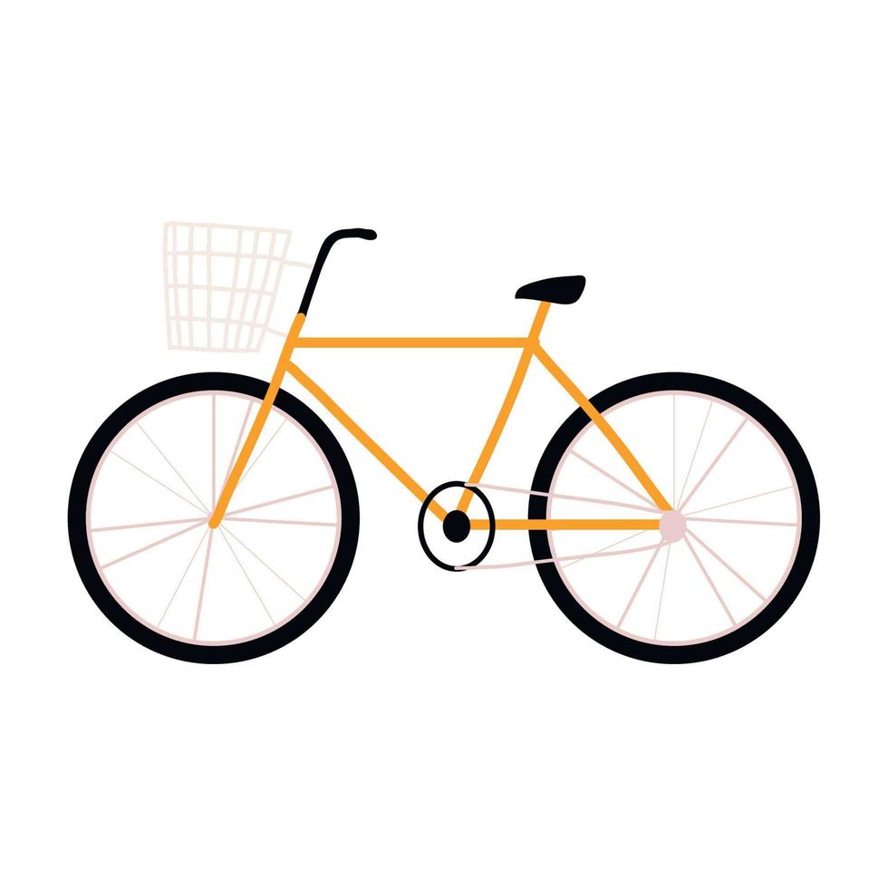 ícone de transporte de bicicleta vetor