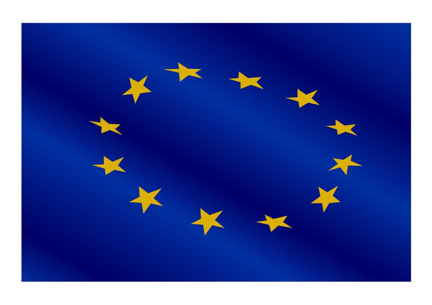 bandeira da união europeia vetor