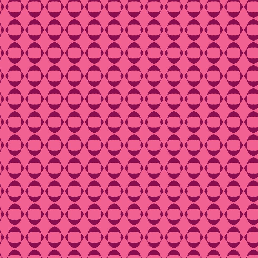 modelo de design de padrão geométrico círculo rosa vetor