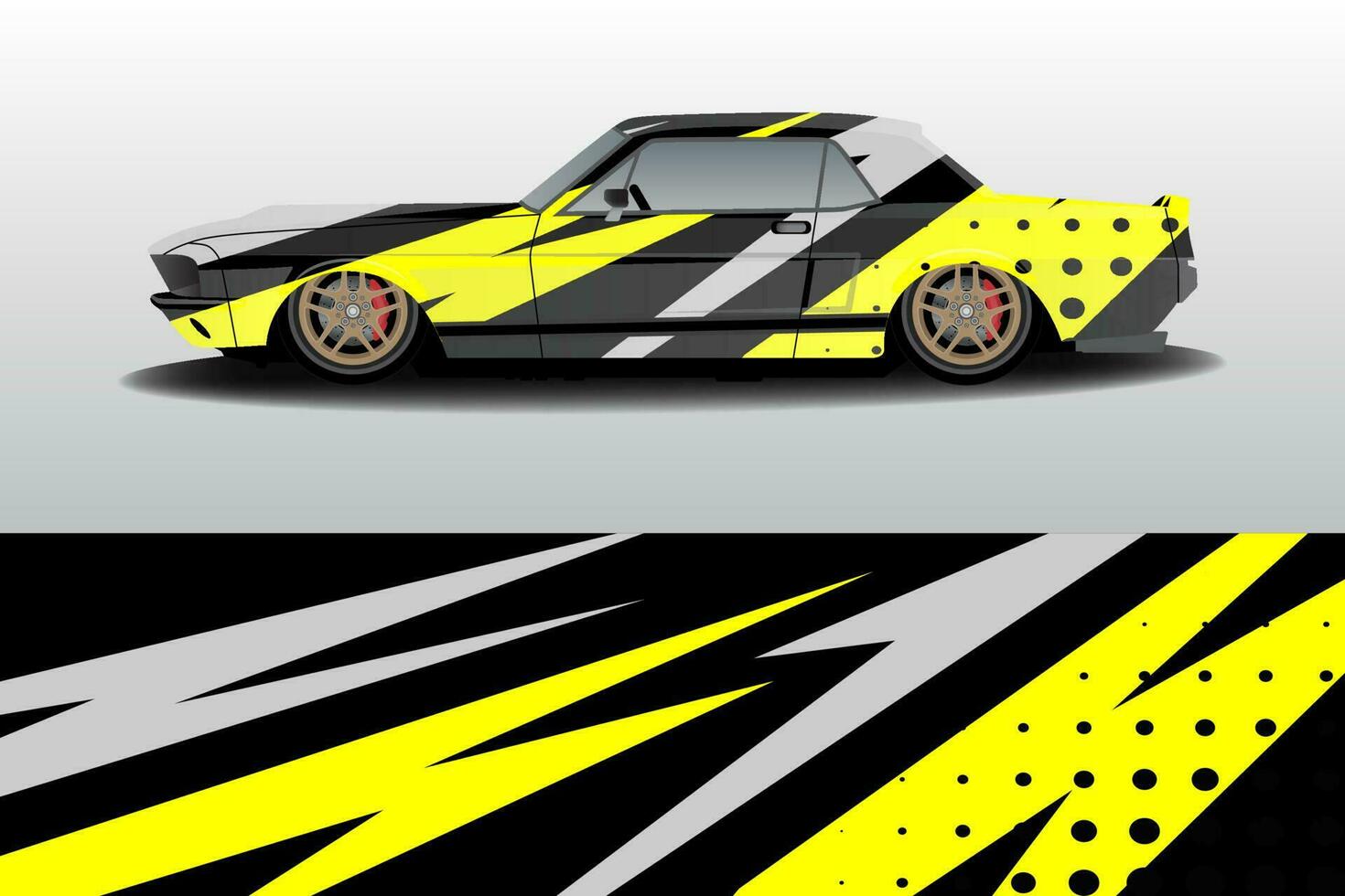 design de fundo de carro de corrida de rally vetor