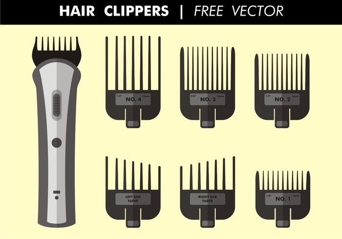 Vetor de cortadores de cabelo grátis