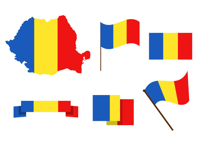 Vetor livre do mapa da Roménia