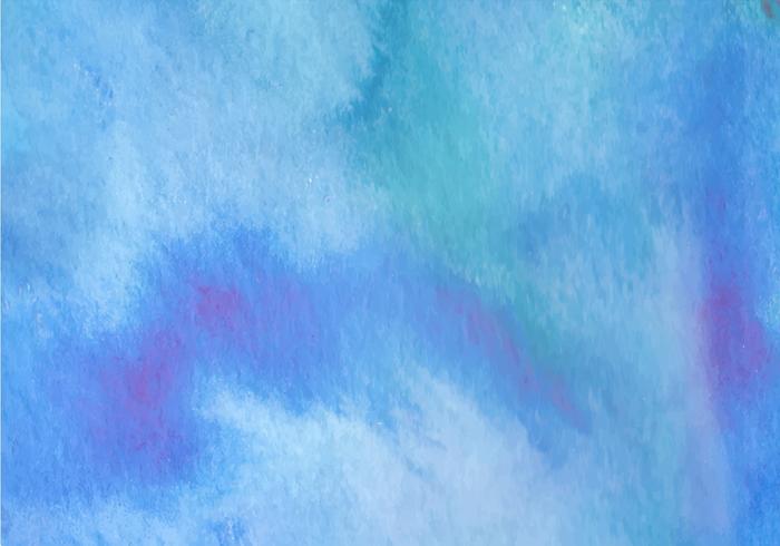 Fundo de vetor livre de aquarela azul