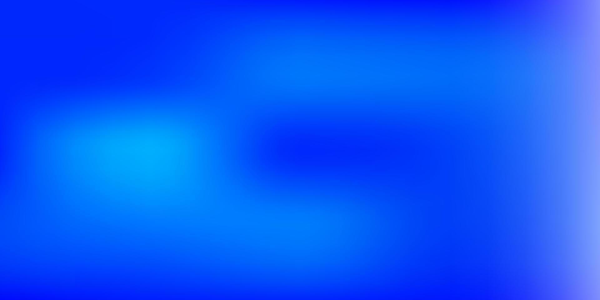 modelo de borrão abstrato de vetor azul claro.