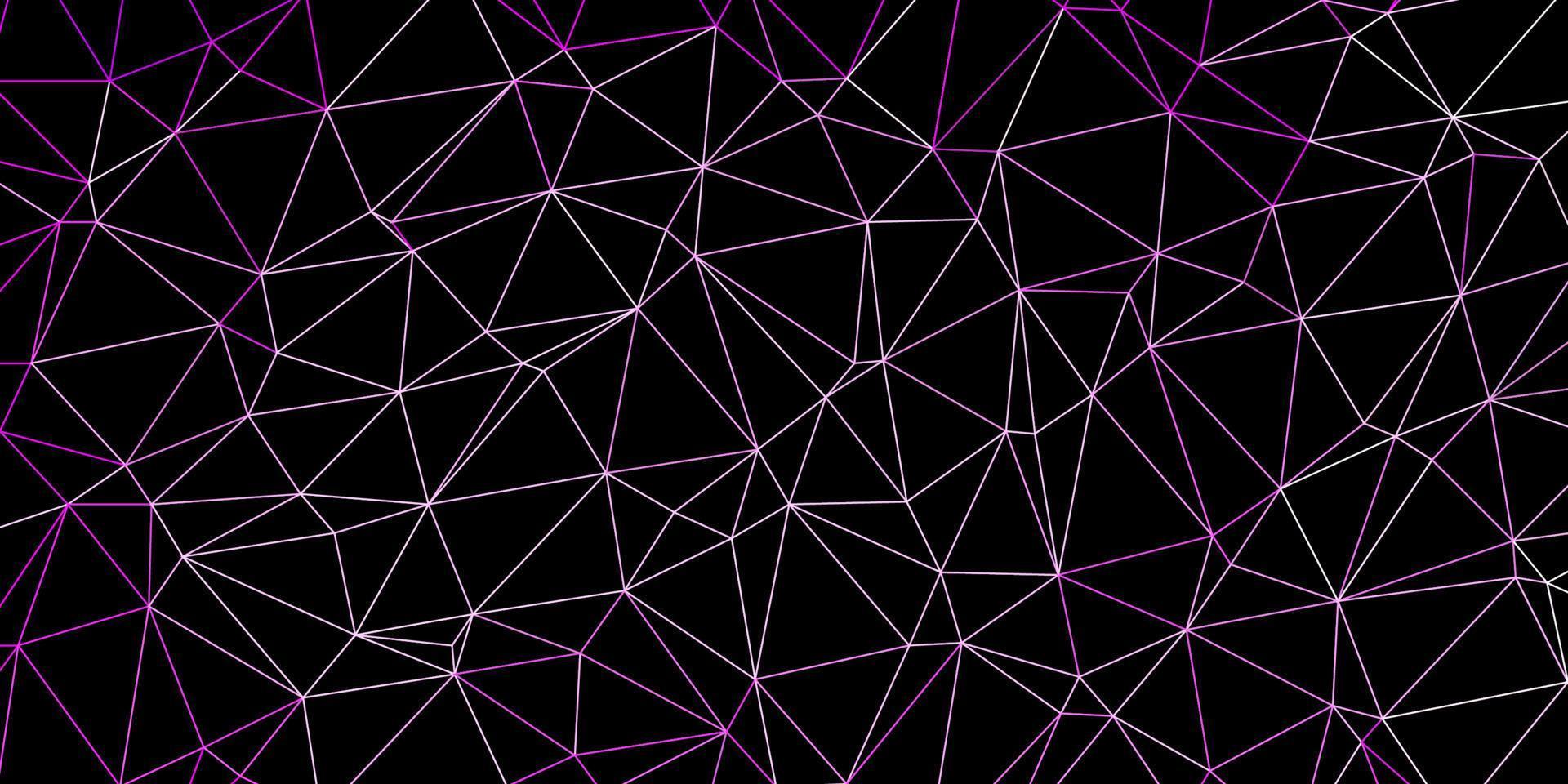 papel de parede de polígono gradiente de vetor rosa claro.