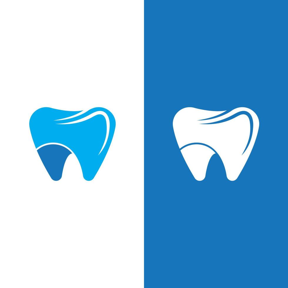 ilustração em vetor modelo logotipo dental