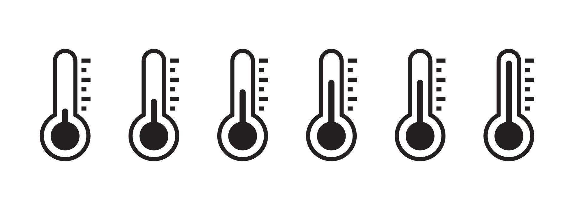 tempo de temperatura quente e ilustração plana de previsão de clima. vetor