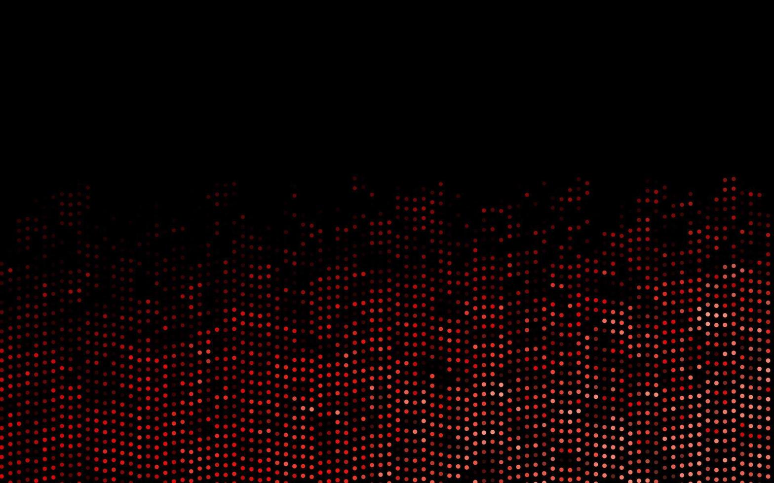 pano de fundo vector vermelho escuro com pontos.