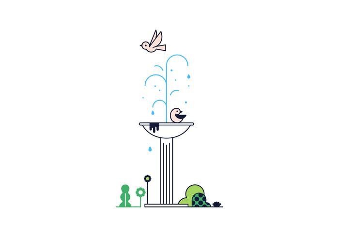 Free Fountain Vector