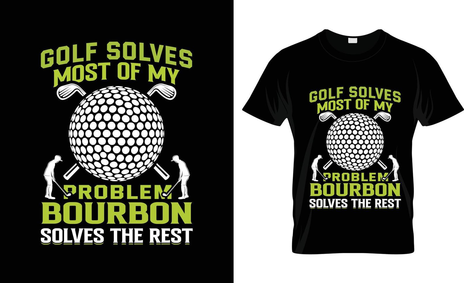 design de t-shirt de golfe, slogan de t-shirt de golfe e design de vestuário, tipografia de golfe, vetor de golfe, ilustração de golfe