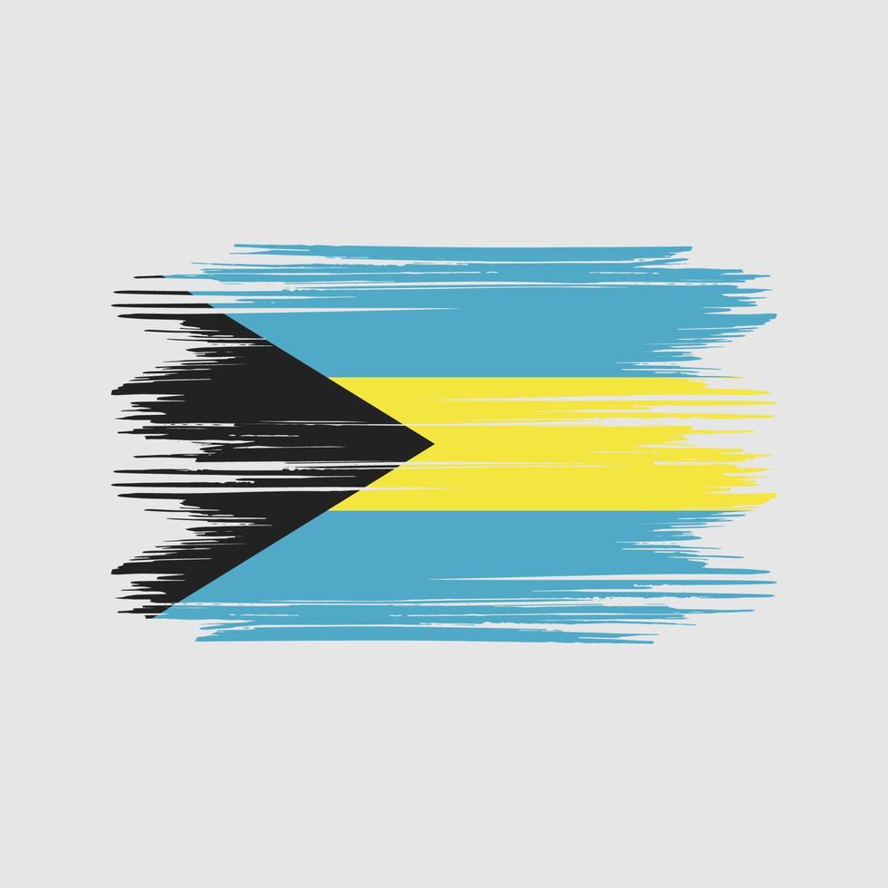 vetor grátis de design de bandeira das bahamas