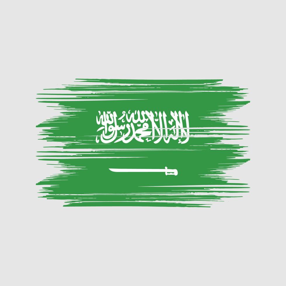 vetor grátis de design de bandeira da arábia saudita