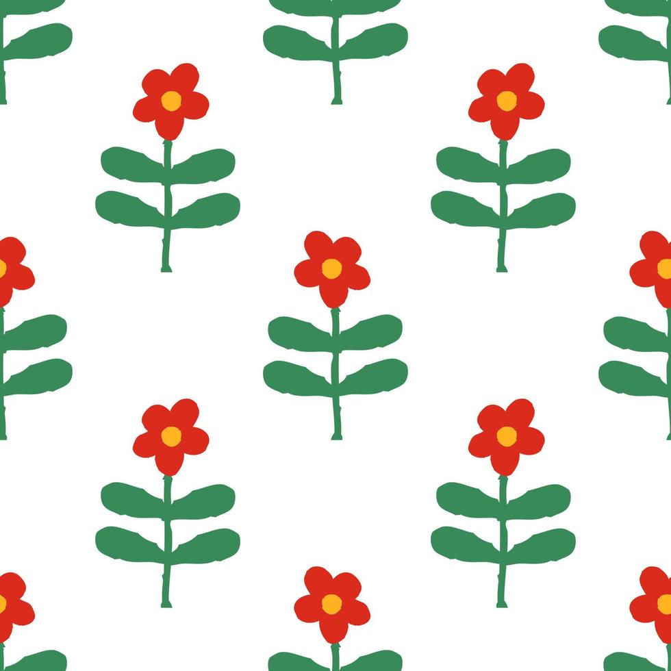 floral sem costura ilustração vetorial de fundo. vetor