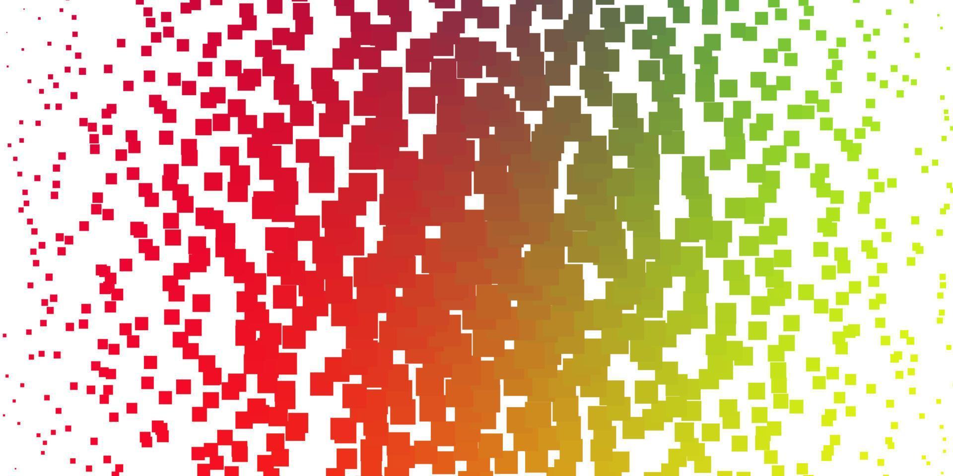 luz de fundo multicolor vector com retângulos.