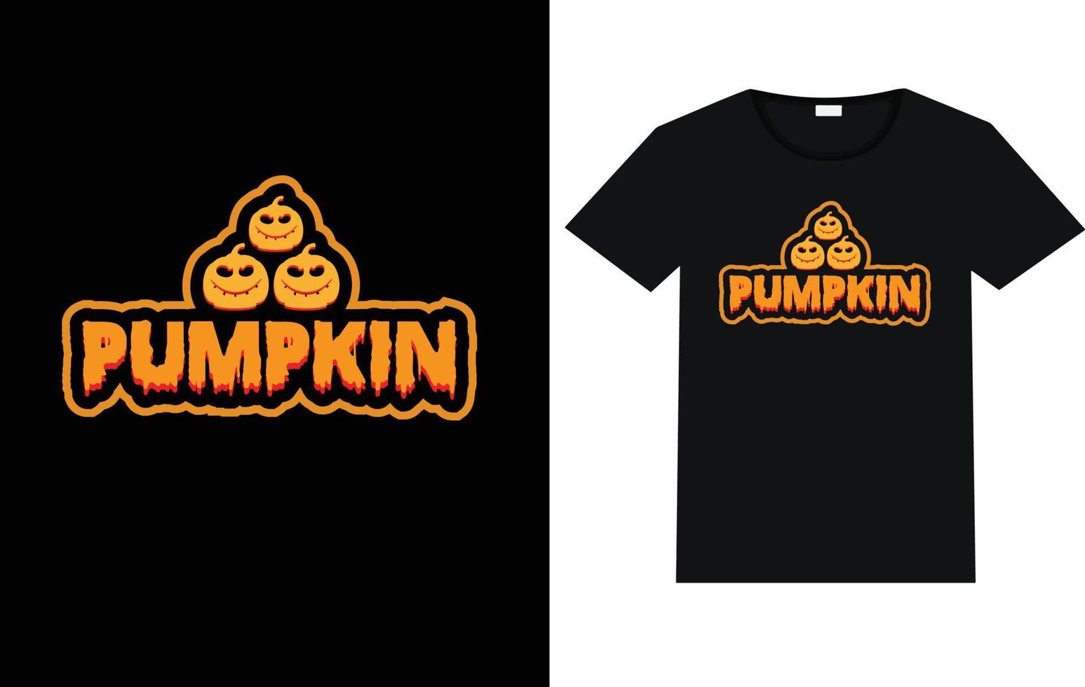 desenho de t-shirt halloween vetor