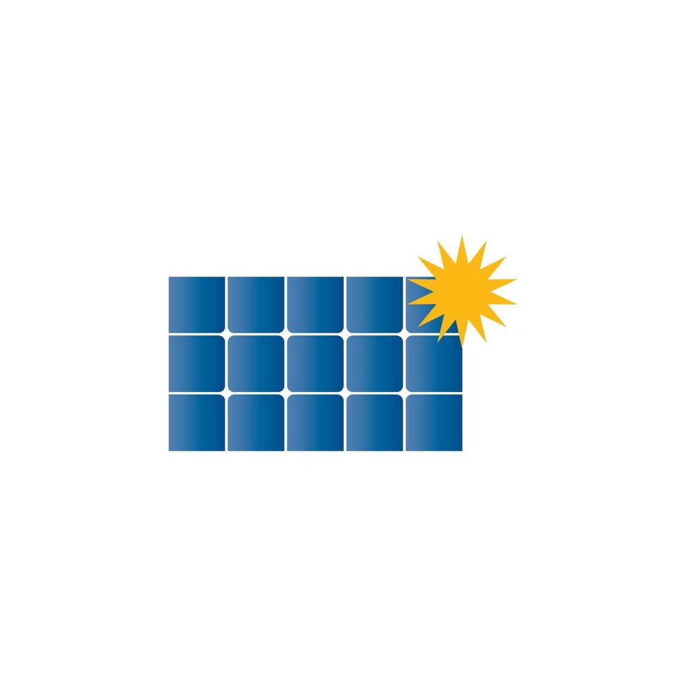ícone de vetor de energia solar
