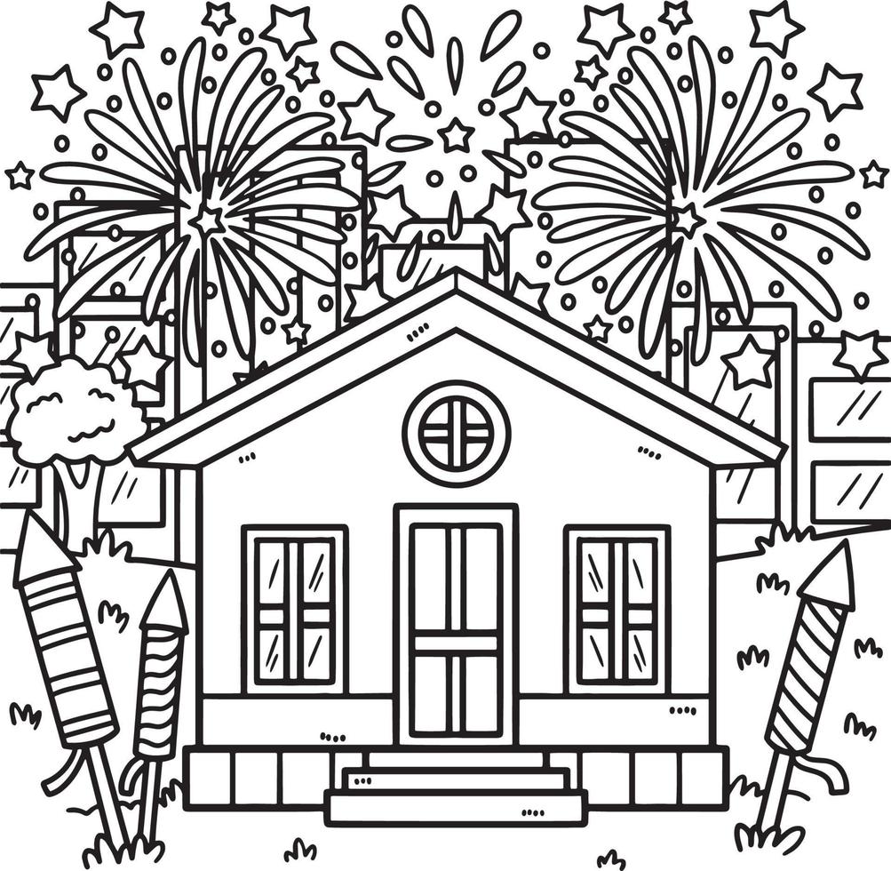 Fogos De Artifício Desenho Para Colorir - Ultra Coloring Pages