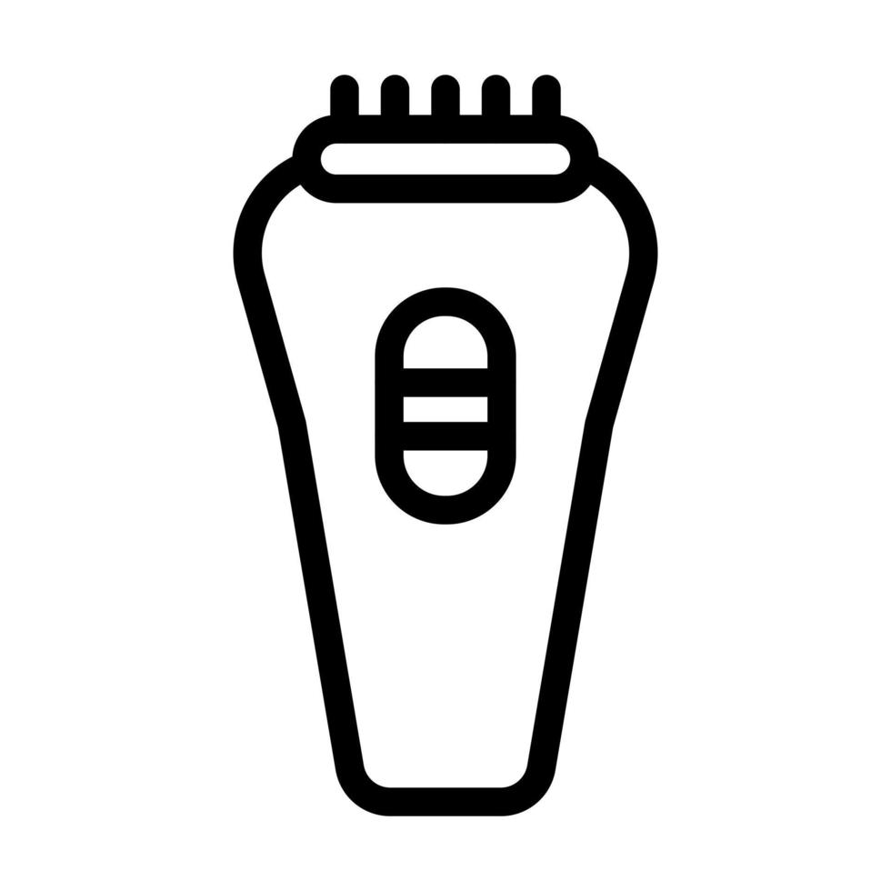 design de ícone de barbeador elétrico vetor