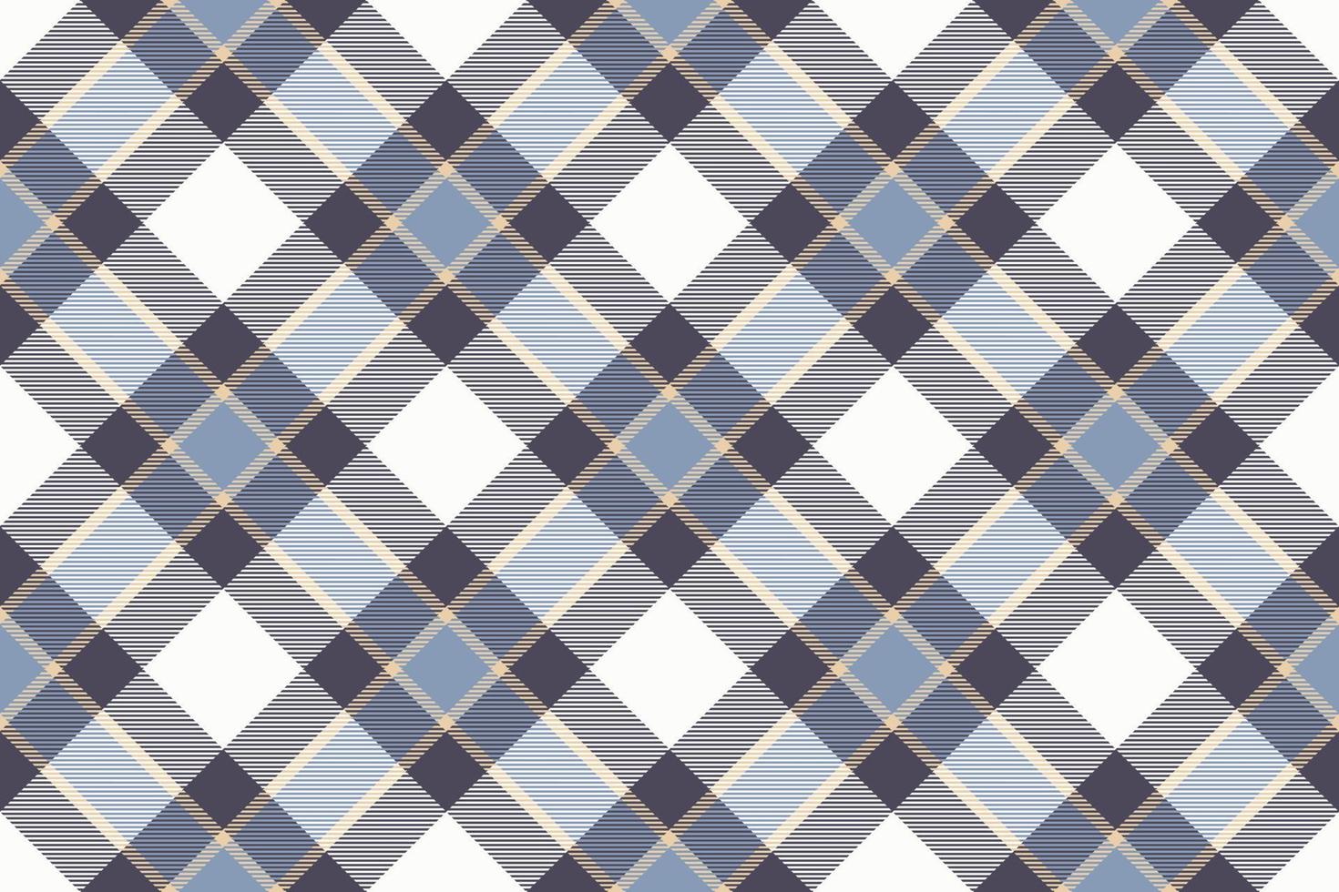 fundo xadrez tartan, padrão sem emenda de verificação diagonal. textura de tecido vetorial para impressão têxtil, papel de embrulho, cartão-presente, papel de parede. vetor