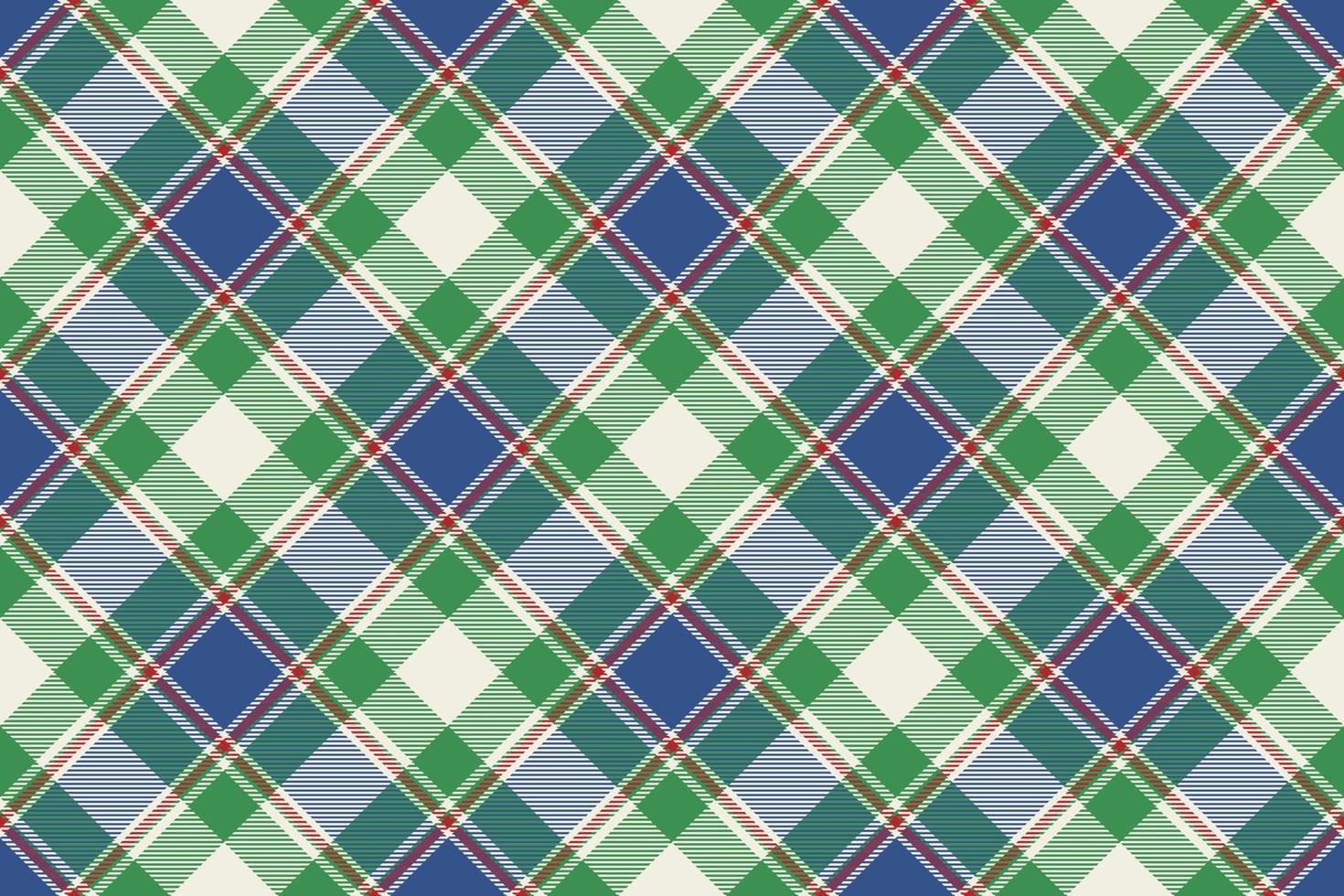 padrão xadrez sem costura de design tartan vetor