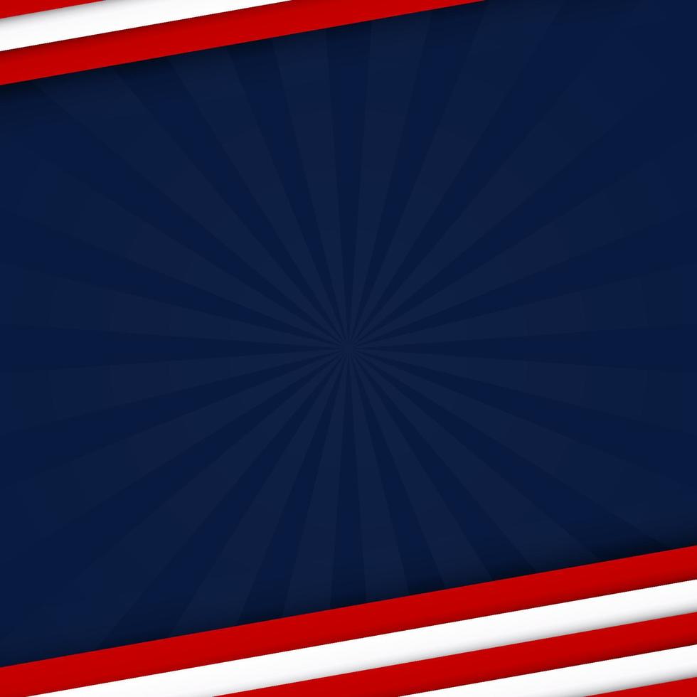 fundo de bandeira americana para qualquer evento vetor