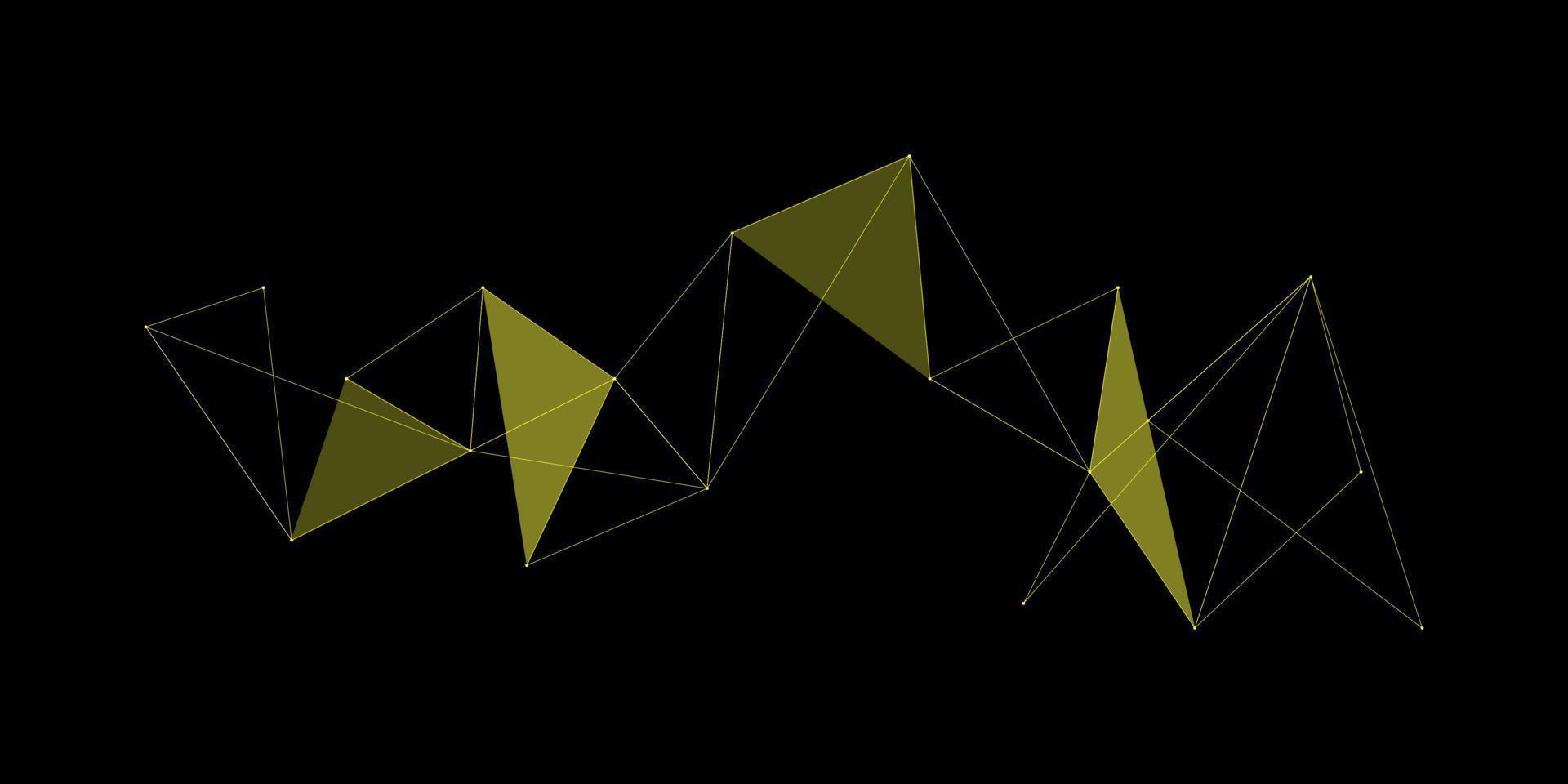 fundo tecnológico de polígonos e linhas.estrutura de moléculas e comunicação.banner de tecnologia.ilustração vetorial vetor