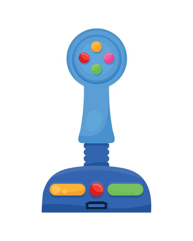 controle de joystick de videogame vetor