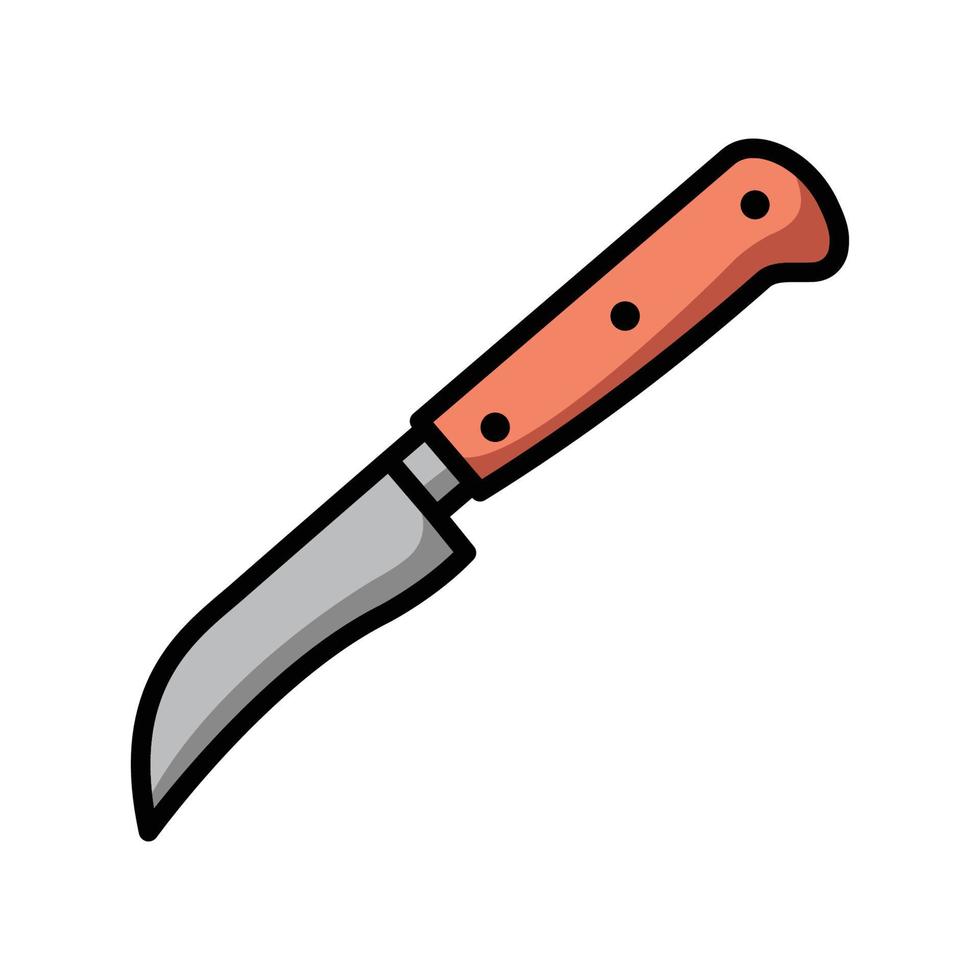modelo de design de vetor de ícone de faca