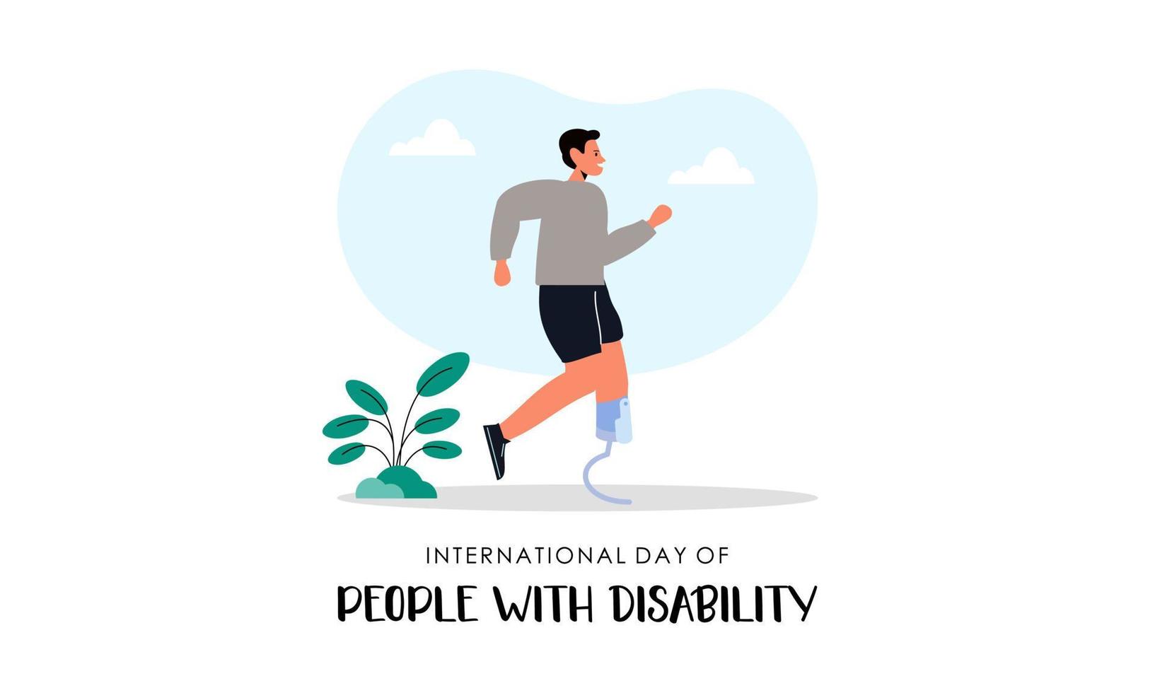 vetor de ilustração do dia mundial da paralisia cerebral
